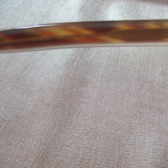 Dolce & Gabbana Sunglasses Brown Striped Frame Smoke Lens Logo Case New with Tag main image 5